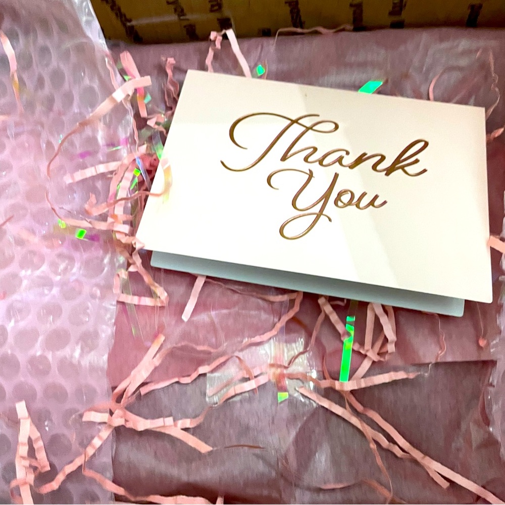 THANK YOU FOR SHOPPING! 🛍💐